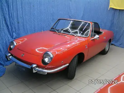 FIAT 850 Spider 1972 — Cabriolet vintage emblématique, moteur essence fiable — vue extérieure