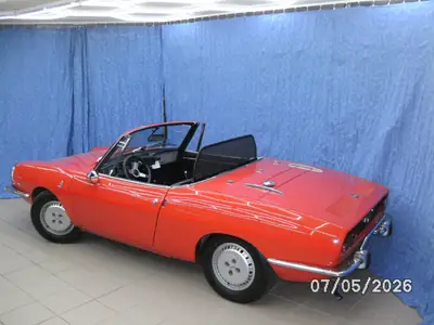 FIAT 850 Spider 1972 — Cabriolet vintage emblématique, moteur essence fiable — côté