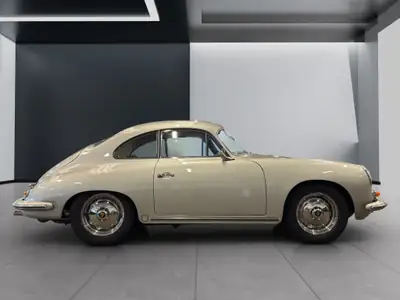 Porsche 356 B T5 Monogrille 1961 — Chef-d'œuvre restauré, homologation suisse — Heckansicht