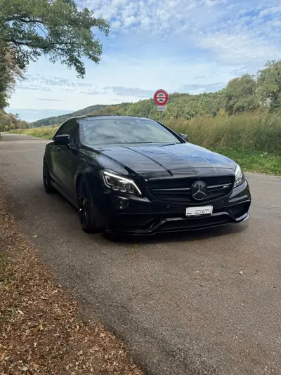 Mercedes-Benz CLS 63 S AMG 4Matic — Coupé berline haute performance, 584 ch — côté