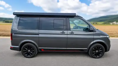 VW T6 2.0 TDI 150 Ocean Last Edition — Camping-car premium, 60'000 km seulement — côté