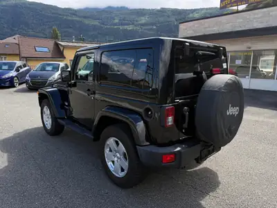 Jeep Wrangler 2.8 CRD Sahara — 4x4 diesel automatique, 79'000 km seulement — Miniature 9