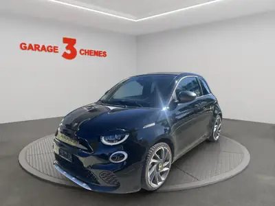 FIAT 500 Abarth Cabrio 155 ch — Cabriolet électrique sportif, 10 000 km seulement — vue extérieure