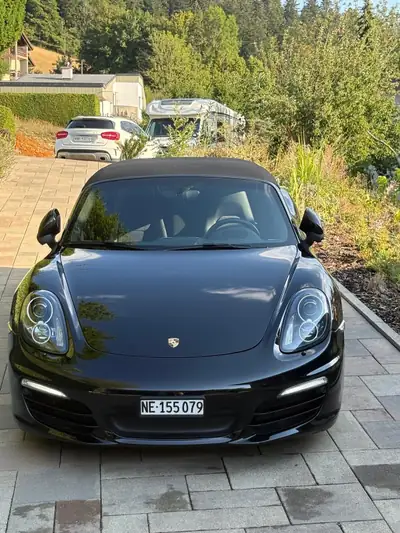 Porsche 718 Boxster 2.7 PDK — Cabriolet sportif, 97'400 km, sans sinistre — Seitenansicht