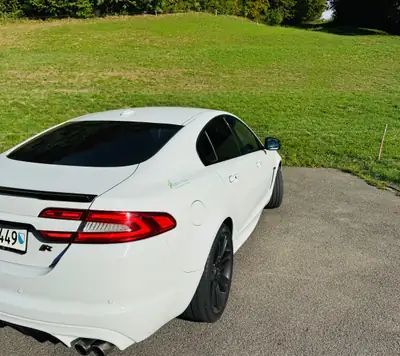 Jaguar XF 5.0 V8 S/C XFR — Berline sportive 510 ch, historique sans sinistre — arrière