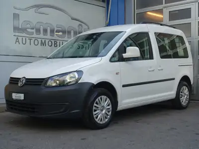 VW Caddy 1.6 TDI Blue Motion — Monospace compact diesel économique, 155'000 km — côté