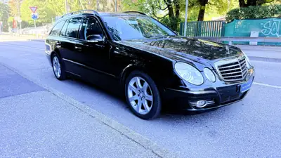 Mercedes-Benz E 220 CDI Élégance — Break diesel automatique, 229'000 km, sans sinistre — fianco