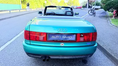Audi Cabriolet 2.8 E — Roadster élégant des années 90, moteur V6 performant — Miniature 14