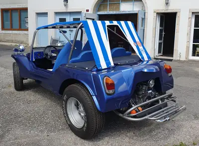 VW Buggy 1975 — Icône cabriolet vintage, moteur essence fiable — côté