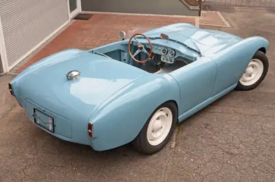 Peugeot 203 Competition Garcia Conde 1.5 — Cabriolet de légende avec histoire de course — côté