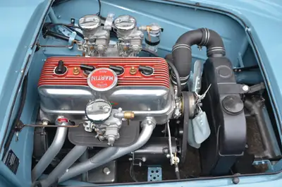 Peugeot 203 Competition Garcia Conde 1.5 — Cabriolet de légende avec histoire de course — Miniature 8