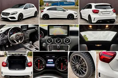 Mercedes-Benz A 200 d AMG Line — Diesel performant, première main, révisions à jour — détail