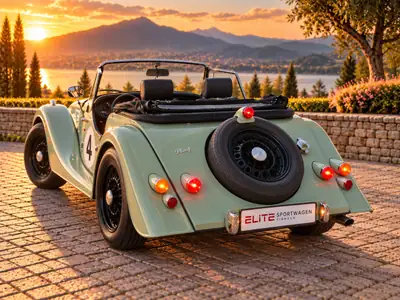 Morgan Plus 4 2.0 Swiss Pack — Roadster britannique d'exception, 9 800 km seulement — detail