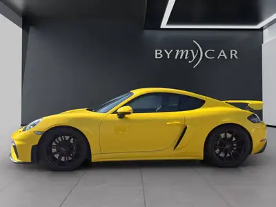 Porsche 718 Cayman GT4 — Coupé sportif 420 ch, boîte manuelle, faible kilométrage — Heckansicht