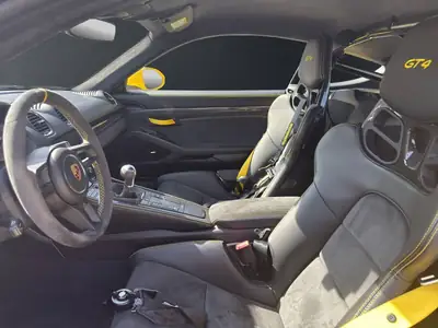 Porsche 718 Cayman GT4 — Coupé sportif 420 ch, boîte manuelle, faible kilométrage — Miniatur 8