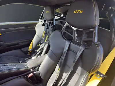 Porsche 718 Cayman GT4 — Coupé sportif 420 ch, boîte manuelle, faible kilométrage — Miniatur 9