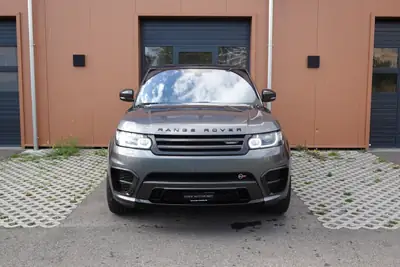 Land Rover Range Rover Sport 5.0 V8 SVR MANSORY — 550 ch, kit carbone exclusif — side view