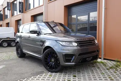 Land Rover Range Rover Sport 5.0 V8 SVR MANSORY — 550 ch, kit carbone exclusif — detail