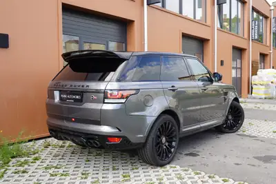 Land Rover Range Rover Sport 5.0 V8 SVR MANSORY — 550 ch, kit carbone exclusif — Thumbnail 7