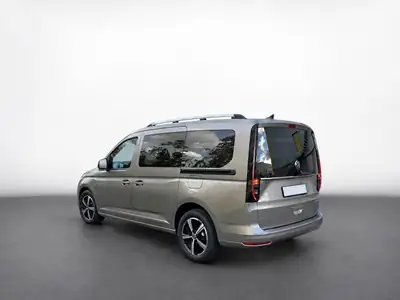 VW Caddy Maxi Style 2025 — Monospace hybride rechargeable, 10'000 km seulement — Seitenansicht