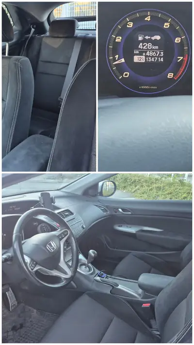 Honda Civic 1.8i-VTEC Type S — Compacte sportive fiable, révisions complètes — detail