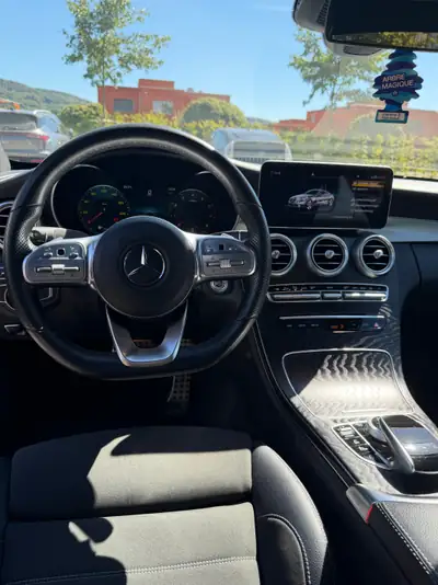 Mercedes-Benz C 200 AMG Line 4matic — Coupé sportif hybride, 138 500 km, garantie fiabilité — Heckansicht