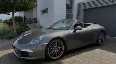 Porsche 911 Carrera S Cabriolet — Roadster de prestige 400 ch, traction arrière authentique — vista posteriore