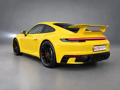 Porsche 911 Carrera 4S PDK — Coupé mythique jaune, 450 ch et direction arrière — Thumbnail 9
