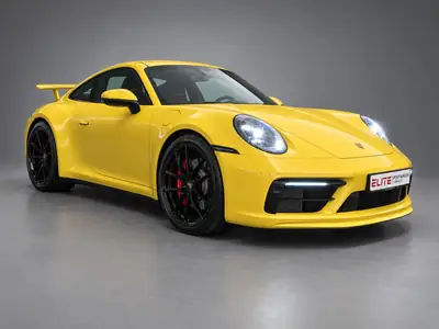 Porsche 911 Carrera 4S PDK — Coupé mythique jaune, 450 ch et direction arrière — Thumbnail 11
