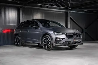 Skoda Scala 1.5 TSI Monte Carlo DSG — Berline dynamique, quasi neuve avec 5 ans de garantie — dashboard