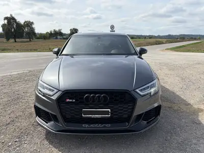 Audi RS3 Limousine 2.5 TFSI — 400 ch sans filtre à particules, garantie 2027 — side view