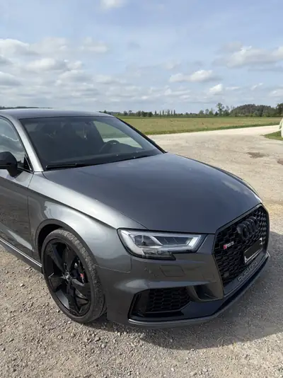 Audi RS3 Limousine 2.5 TFSI — 400 ch sans filtre à particules, garantie 2027 — rear view