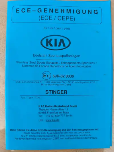 Kia Stinger 3.3 T-GDi — Berline sport musclée, 370 ch et échappement Bastuck — Miniatura 7