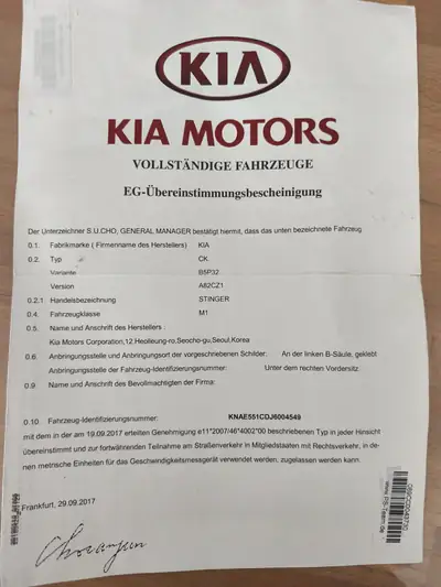 Kia Stinger 3.3 T-GDi — Berline sport musclée, 370 ch et échappement Bastuck — Miniatura 9