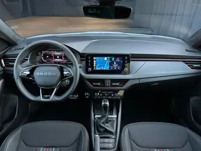 Skoda Scala 1.5 TSI Monte Carlo — Berline dynamique, 8300 km seulement — Thumbnail 16