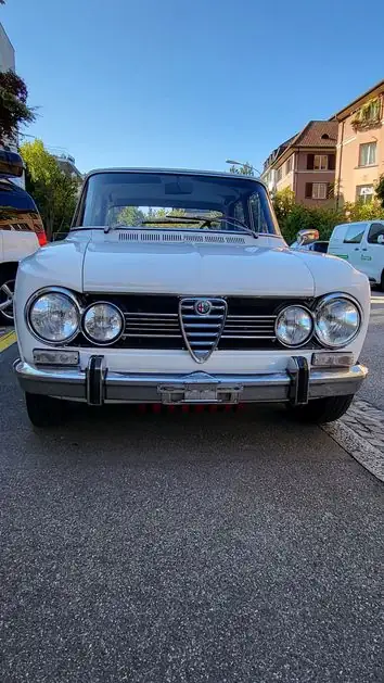 Alfa Romeo Giulia 1600 Super 1974 — Berline classique italienne, moteur essence fiable — exterior view