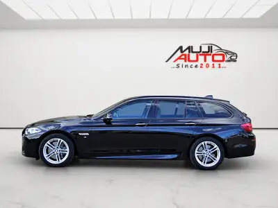BMW 530d Touring xDrive Platinum Sport Edition — Monospace diesel familial, 141'000 km, suspension abaissée — Seitenansicht