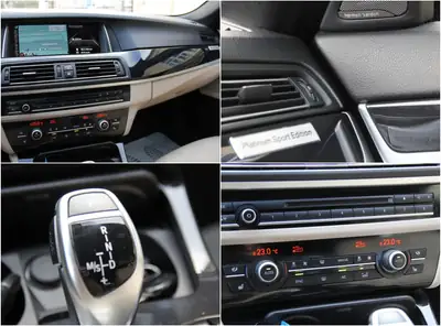 BMW 530d Touring xDrive Platinum Sport Edition — Monospace diesel familial, 141'000 km, suspension abaissée — Miniatur 23