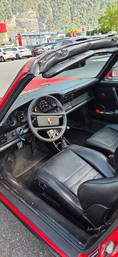 Porsche 911 Carrera 3.2 de 1987 — Targa emblématique, expertisée et révisée — Miniatura 10
