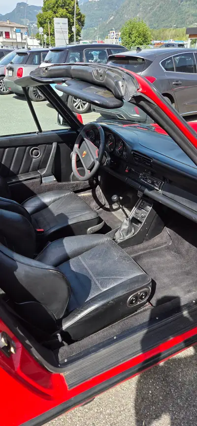 Porsche 911 Carrera 3.2 de 1987 — Targa emblématique, expertisée et révisée — Miniatura 11
