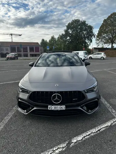 Mercedes-Benz CLA 45 S AMG 4matic+ — Performance 421 ch, 98'000 km, sans sinistre — côté