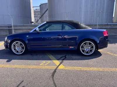 Audi RS4 Cabriolet 4.2 V8 — Roadster légendaire 420 ch, pneus neufs, entretien complet — Außenansicht