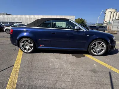 Audi RS4 Cabriolet 4.2 V8 — Roadster légendaire 420 ch, pneus neufs, entretien complet — Miniatur 7