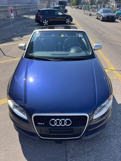 Audi RS4 Cabriolet 4.2 V8 — Roadster légendaire 420 ch, pneus neufs, entretien complet — Miniatur 11