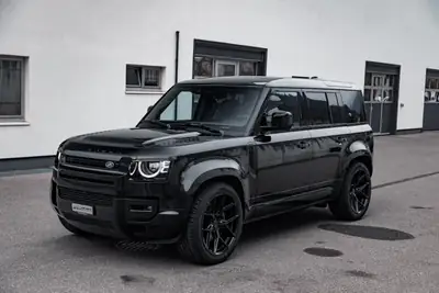 Land Rover Defender 5.0 V8 SC Carpathian Edition — Performance extrême sur Vossen, 36'000 km — Seitenansicht