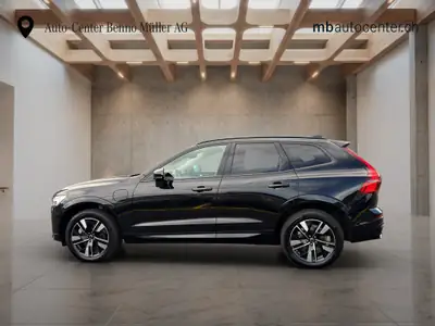 Volvo XC60 2.0 T6 TE Plus Dark eAWD — SUV hybride rechargeable, 23 000 km seulement — côté