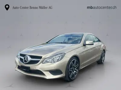 Mercedes-Benz E 350 4Matic Coupé — Élégance sportive et transmission intégrale — exterior view