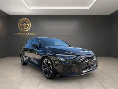 Audi A3 Sportback 35 TFSI S line — Hybride léger, 65 000 km seulement — Seitenansicht
