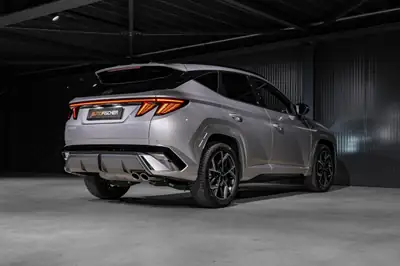 Hyundai Tucson 1.6 TGDI HEV N-Line 4WD — Hybride essence performant, 5500 km seulement — Miniature 7