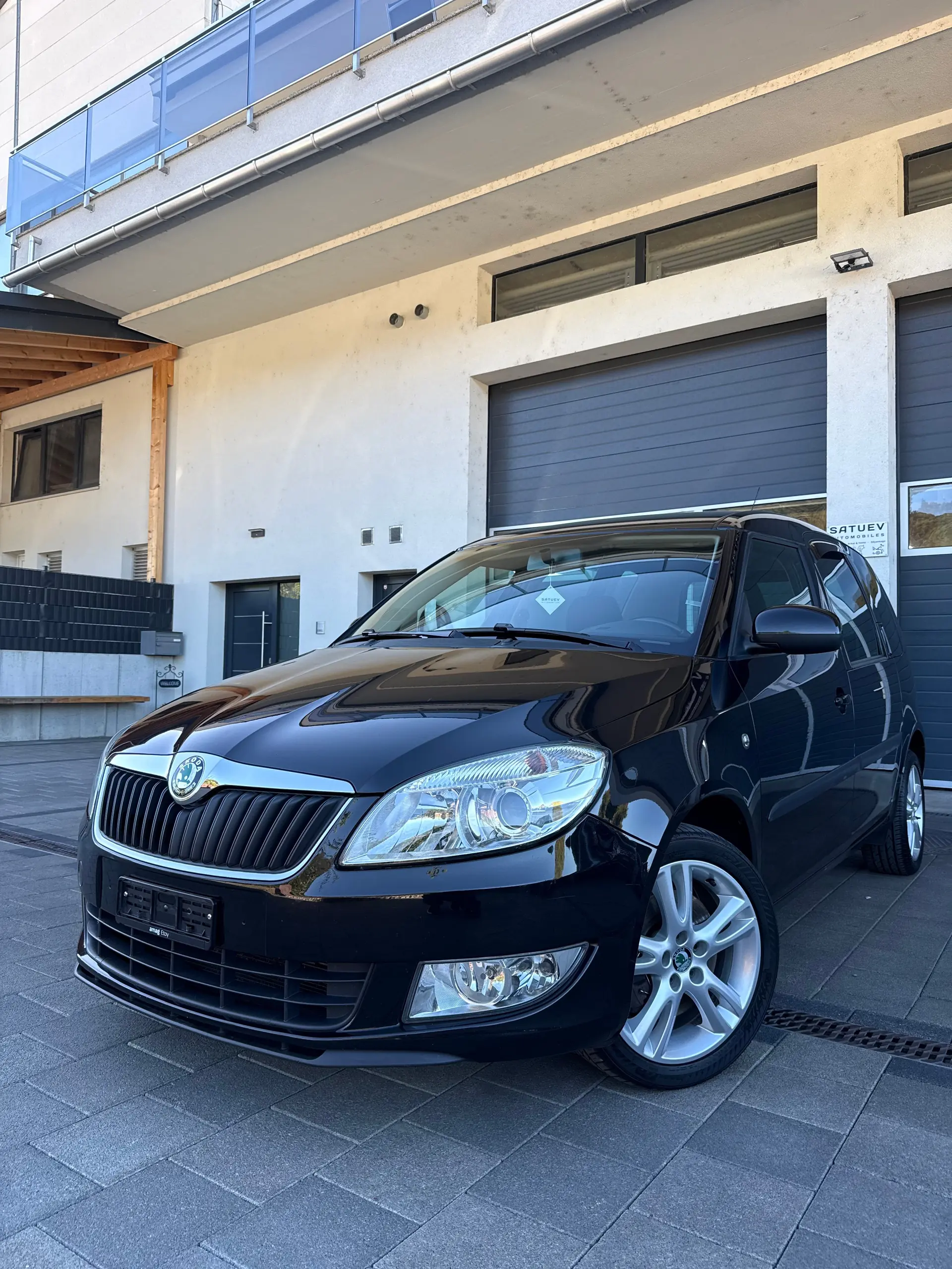 Skoda Roomster 1.2 TSI 105 Style DSG — Minivan économique et spacieux, automatiqu'occasio̊n certifiée